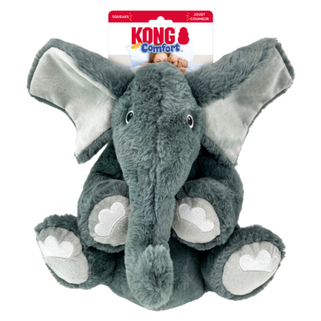 Kong - Comfort Kiddos Elephant Plush Dog Toy - Extra Small