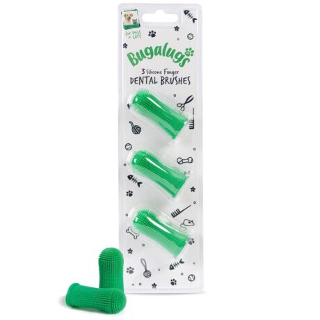 Bugalugs - 3 Silicone Finger Dental Brushes