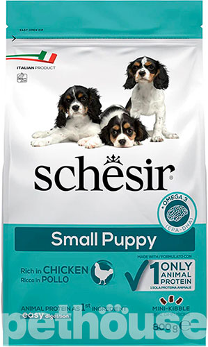 Schesir - Small Puppy Chicken Ricco in Pollo 800g/2kg