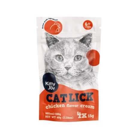 Kitty Joy - Supplementary Food Cat Lick Cream filling Kitty Joy 60g 4x15g