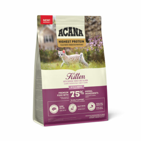 Acana- Dry Food for Kitten with Chicken, Turkey & Salmon 1.8kg