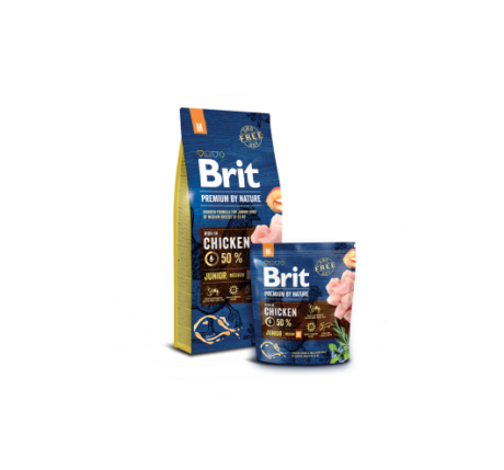 Brit - Premium by Nature Chicken Adult/Medium/Junior 1kg & 3kg