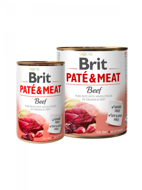 Brit - PATÉ & MEAT in Six (6) Flavours 400g